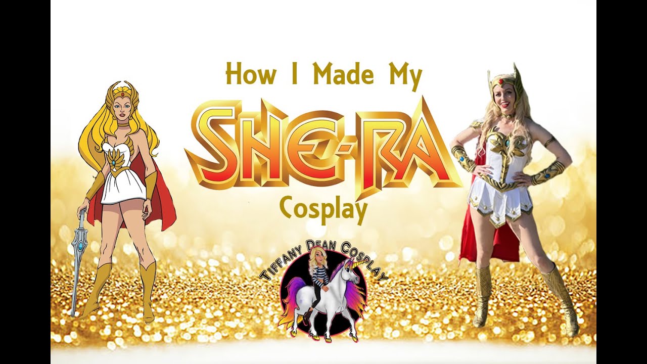 How I made my She-Ra Cosplay - 80's version cross Sideshow Statue Version!