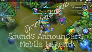 Top Hits - Ini Dia Sounds Announcers Mobile Legend