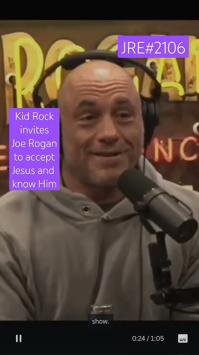 Kid Rock invited Joe Rogan to know Jesus JRE# 2106 #jre #podcast - YouTube