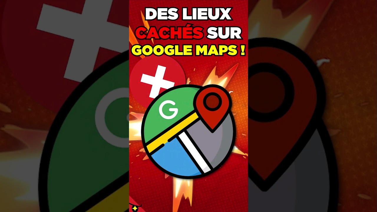5 ENDROITS que tu ne peux PAS TROUVER sur GOOGLE MAPS !🌍