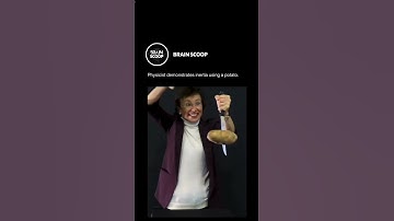 Physicist demonstrates inertia using a potato  #facts #didyouknow