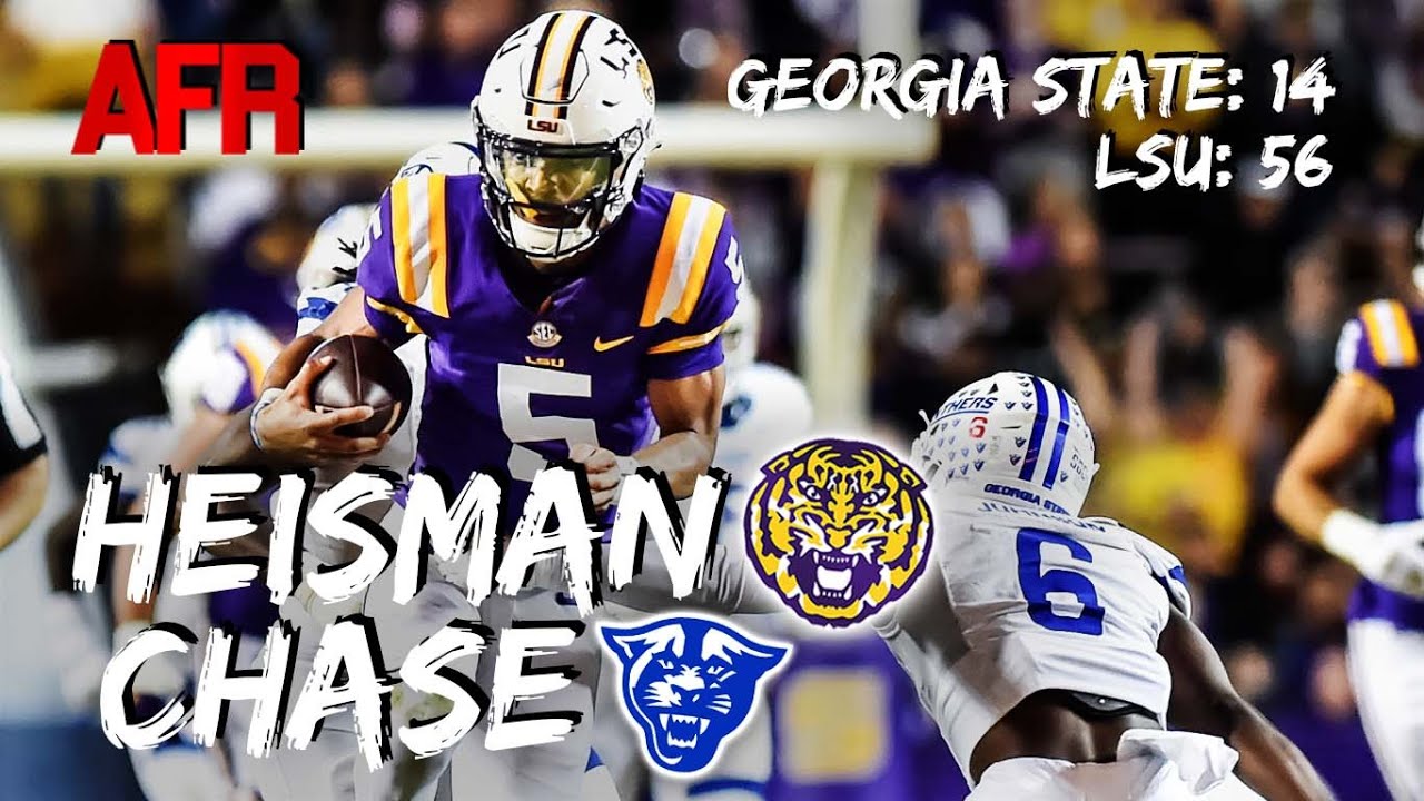 REACTION: LSU 56, Georgia State 14 | Jayden Daniels Offensive Explosion ...
