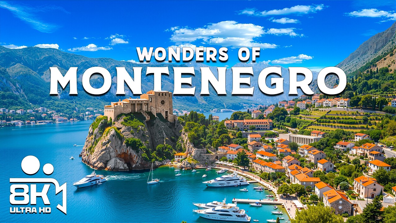 Wonders of Montenegro – Explore Medieval Towns, Deep Canyons, and Clear Seas | Travel Video 4K