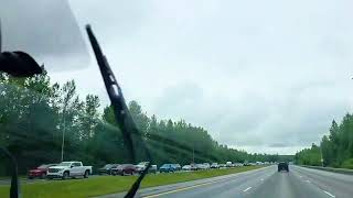 Accident w/fatalities causes massive backup on the Glenn Hwy 9 July 2026.