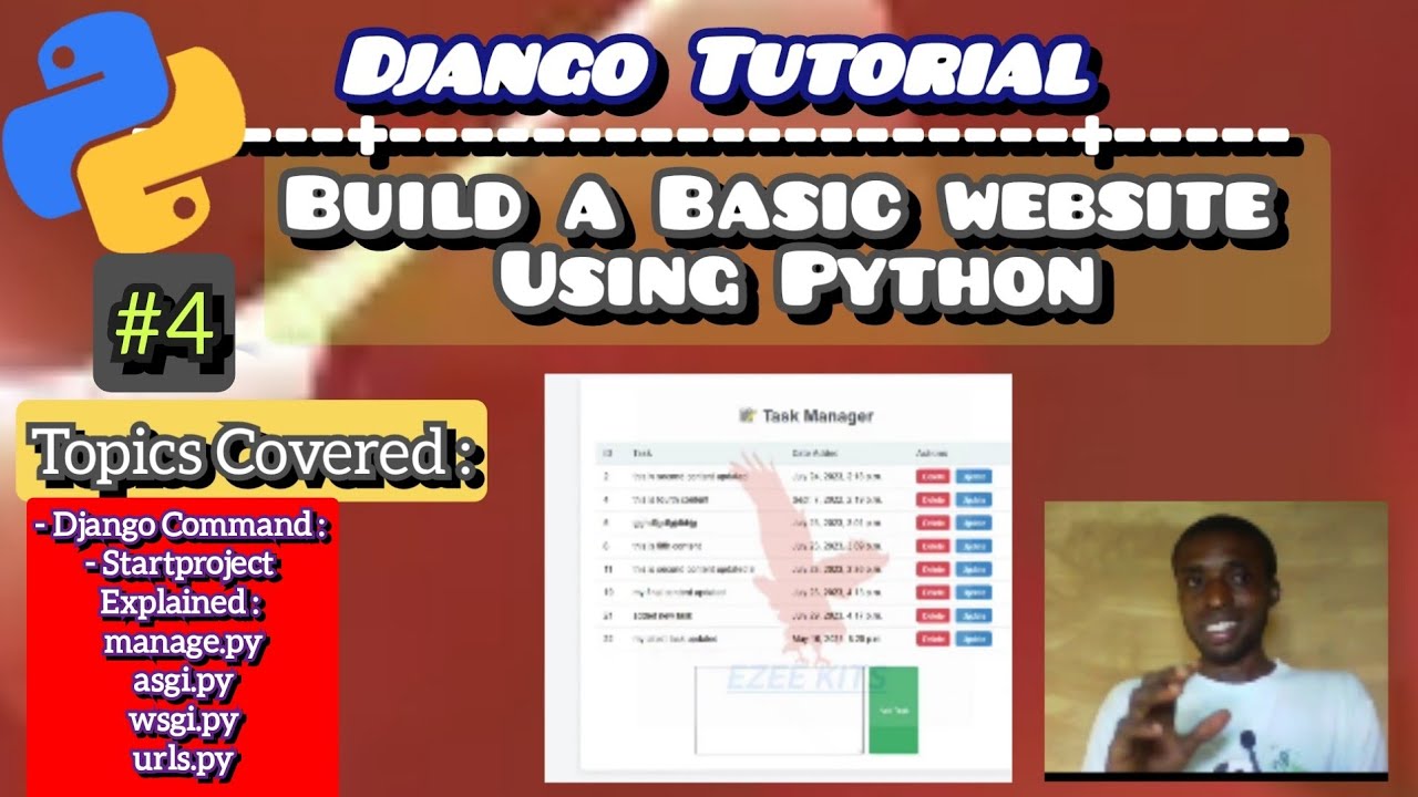 How to Create a Website Using Python | Django Project Files Explained ...