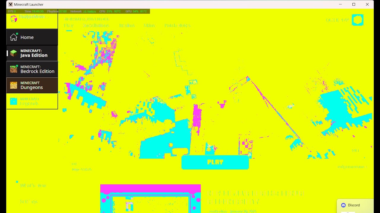something is wrong with my minecraft launcher - YouTube