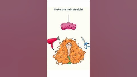 Dop 2 (Delete One Part) Level 374 Make The Hair Straight #viral #viralshorts #shorts @go4gamerz