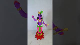 Shree krishna murti painting 🦚 #krishna