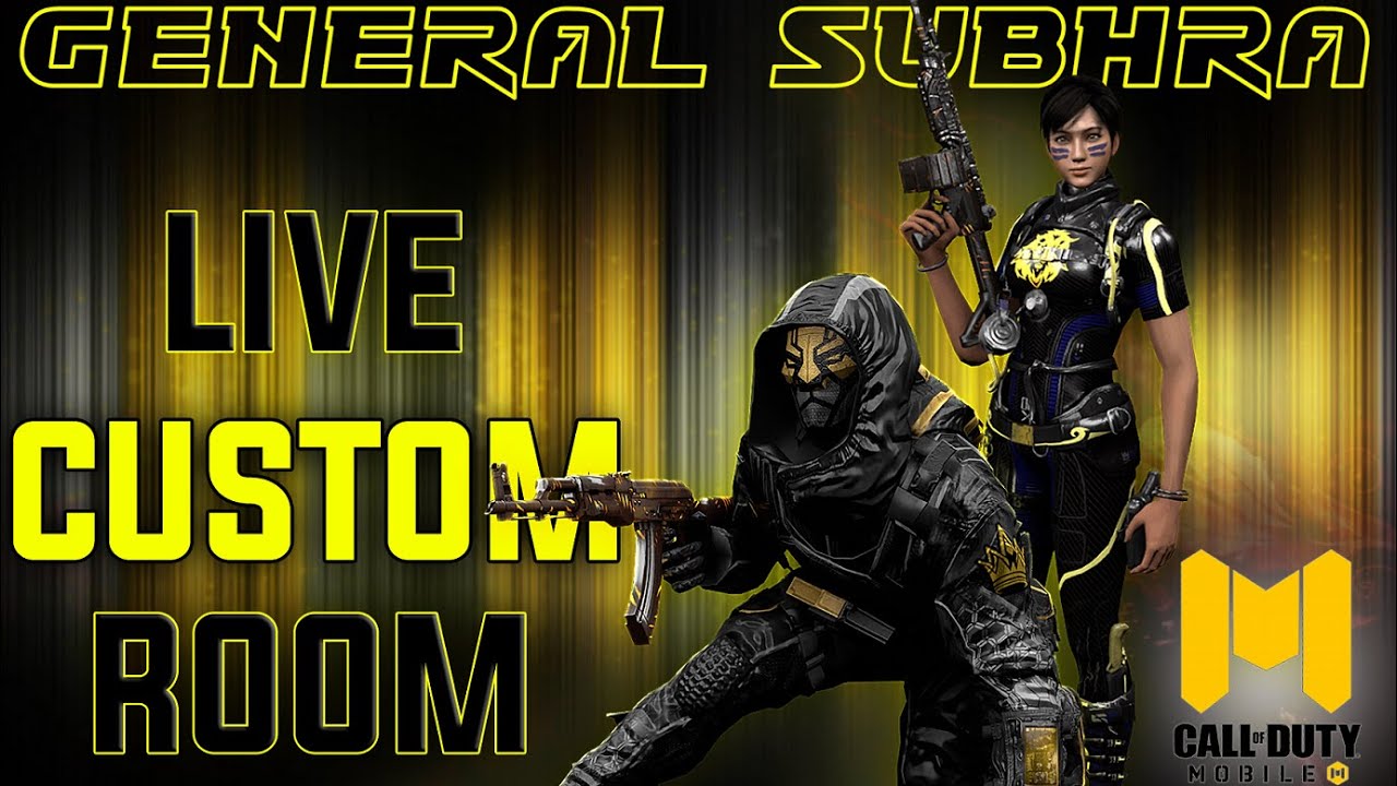 Custom Room Cod COD MOBILE CUSTOM ROOM LIVE || COD MOBILE GAMEPLAY LIVE || CALL OF DUTY ...
