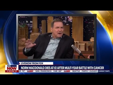 Comedian Norm Macdonald dies at 61 after cancer battle | LiveNOW from