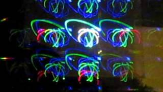 Excerpt- Broken Bells - "The High Road" Record Release Drive-in Laser show