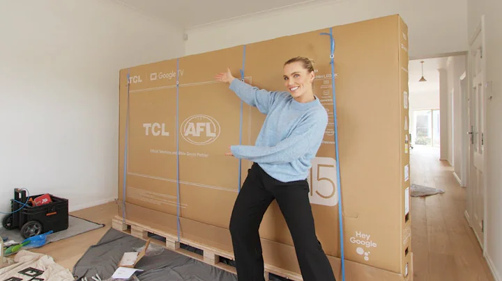 Installing Australia’s Biggest TV with Abbey Holmes 🤯 || The TCL 115” TV Setup - Part 1