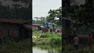 Bangladeshi high speed train Tishta express. #viral #train #journey224 #railtrack #journeyalong