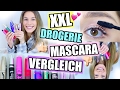 9 DROGERIE MASCARAS im VERGLEICH! Essence, P2, Maybelline, Catrice...♡ BarbaraSofie