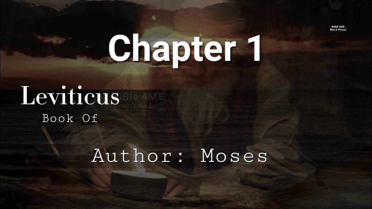 Chapter 1, Book of Leviticus NKJV (Audio) YouTube