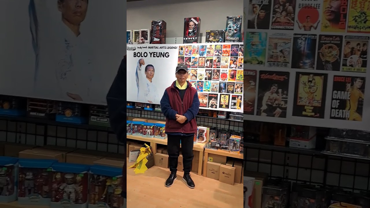 🤑🥋KiDface Autographz🥋 presents MEETING ACTING LEGEND BOLO YEUNG FROM THE MOVIE BLOODSPORT