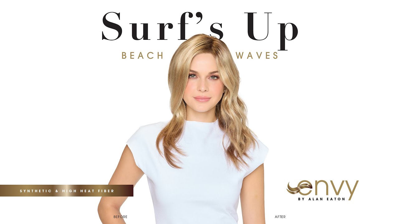 Surf's Up: Effortless Beach Waves for Synthetic Fiber with the Envy 3-in-1 Airstyler!