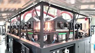 AOK-4000E: The 4-Cavity Fully Automatic Stretch Blow Molder – 27% Energy Savings