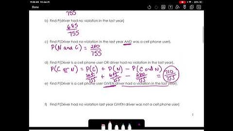 3.4 Contingency Tables