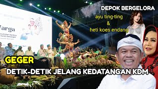 Geger Detikdetik Jelang Kedatangan Kdm  Hut Kota Depok Gempar 