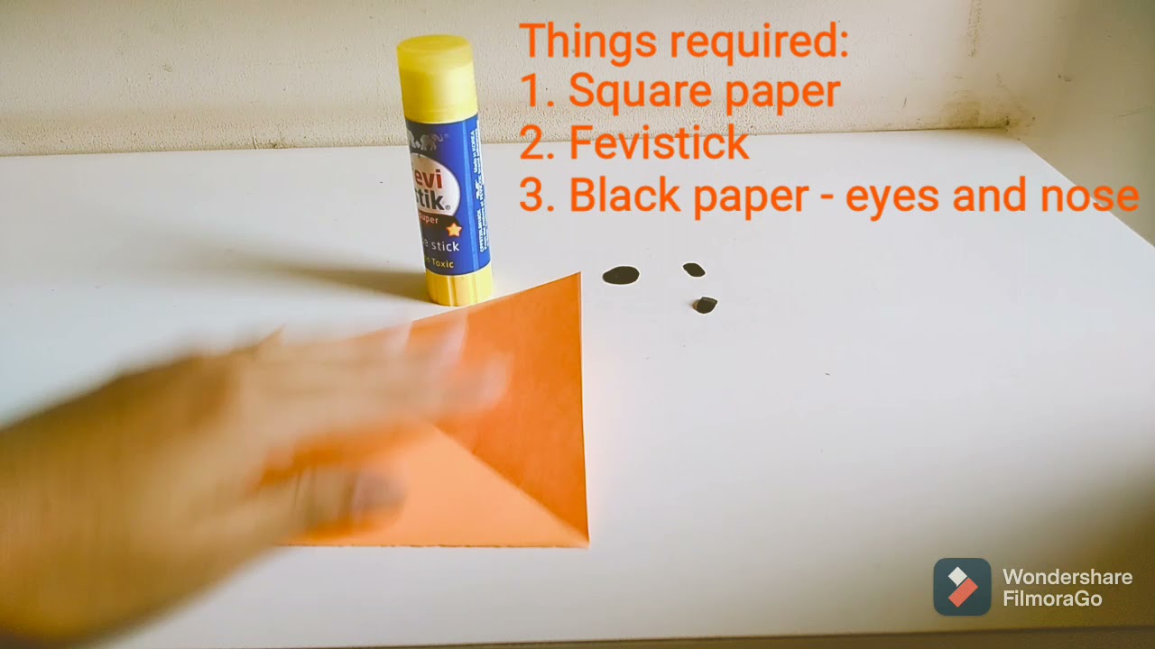 Easy fox 🦊 making...