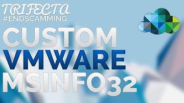 #ENDSCAMMING - How to hide identification of VMware in msinfo32 and DXdiag