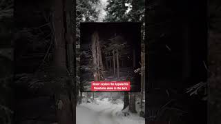 When It Snows In The Appalachian Mountains.