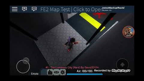 FE2 Map Test The luminous City [Hard] By David20126