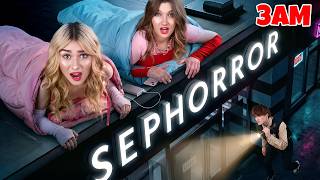 ¡Noche de Pijamas Secreta en un Centro Comercial Embrujado! 24 Horas en Sephora screenshot 5