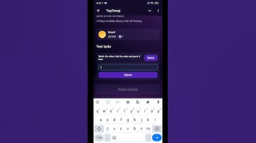 TapSwap Code Today | Make Money With 3D Printing | TapSwap 24 October Video Code