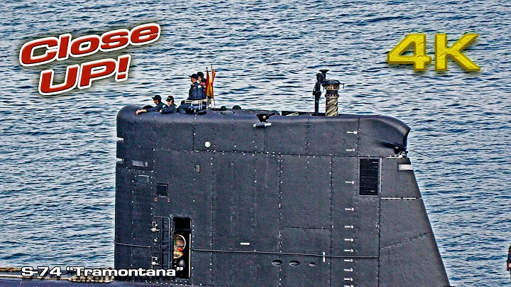 S-74 "Tramontana" Spanish Navy Submarine (Close up)!