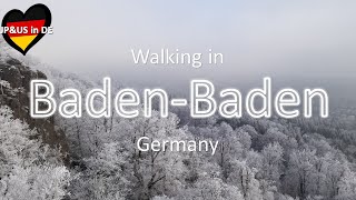 【Baden-Baden】🇩🇪Walking in Baden-Baden Germany / The largest spa town in Germany / Walking Tour