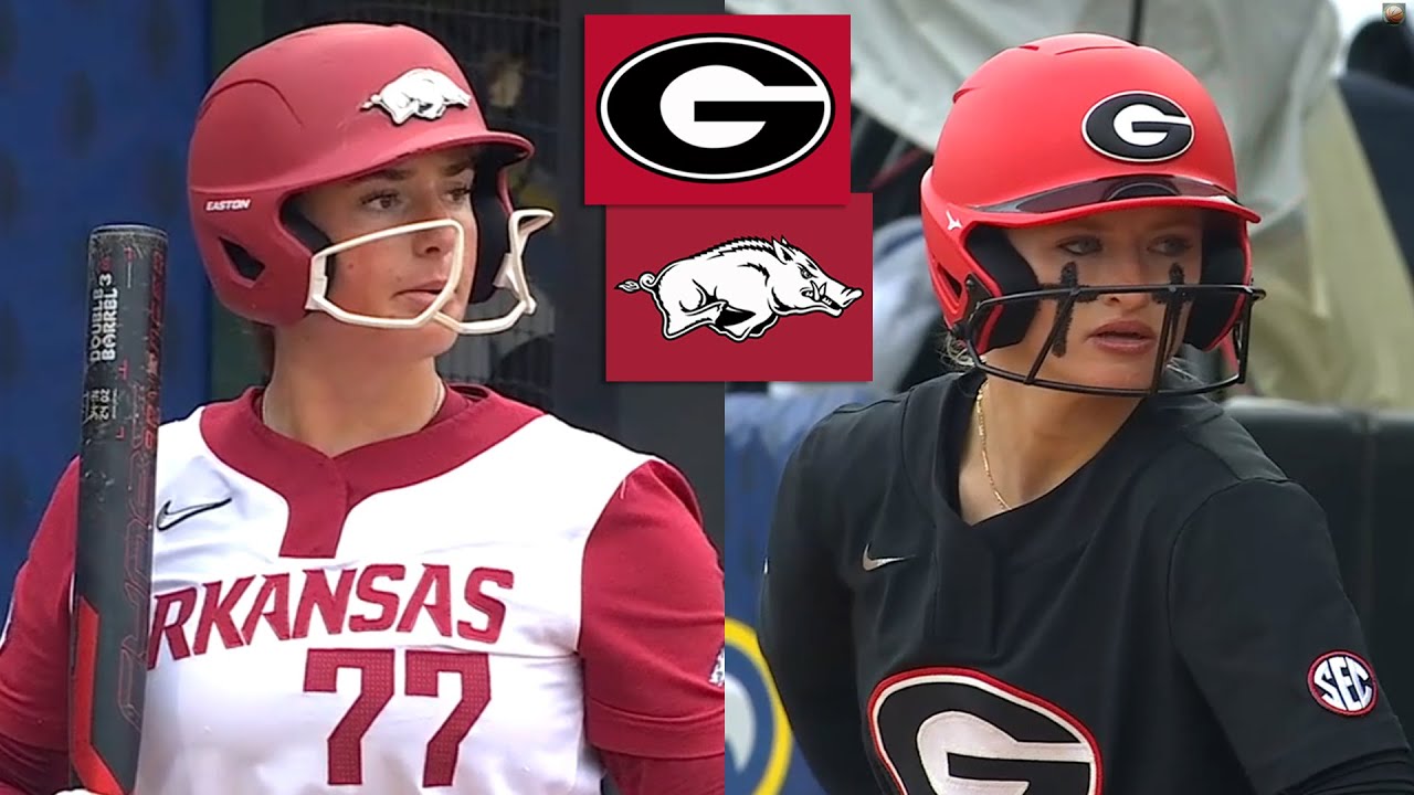 #12 Georgia vs #5 Arkansas Women's College Softball Highlights Full Game