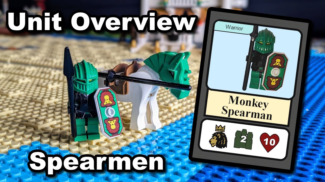 Putting Spearmen in my Lego War Game