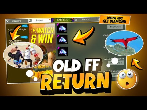 Old Free Fire Return 💥 