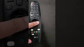 LG TV Magic Remote Turn on/off the Pointer Smart TV