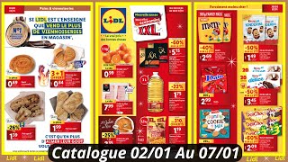catalogue 2 LIDL du 02 Janvier 2025  ✅ Arrivage bricolage PARKSIDE 🛠 Promos SILVERCREST 🔥