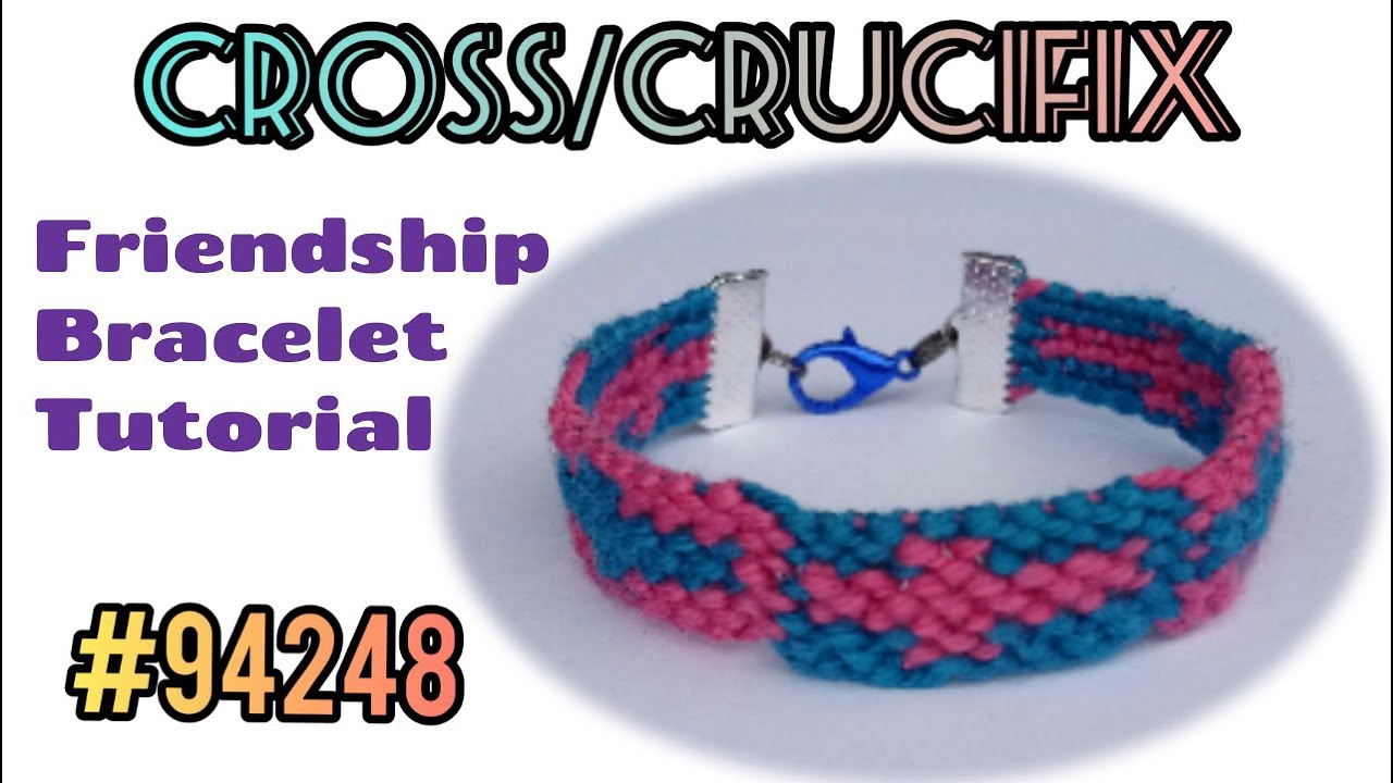 Sideways Cross Bracelet, Adjustable Cord Easter Gift for Teens (6 Pack -  Zodaca