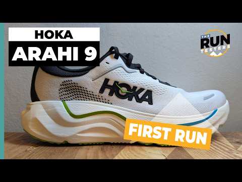 Hoka Arahi 9 First Run: Still a sprightlier stability option?