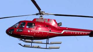 Kyle Flood arrives at Rutgers by helicopter