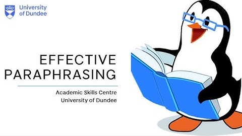 Effective Paraphrasing