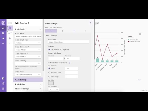 Kurve Core: How-To Customize the Y-Axis Settings in a Combo Chart v1.20 (Part 2)