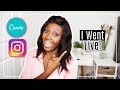 CANVA Tutorial - How to create IG LIVE Slides on Canva | Content Marketing / Social Media Marketing