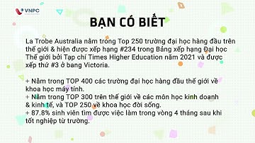 Du học Úc: Cập nhật danh sách học bổng của đại học La Trobe  Úc | Du học VNPC