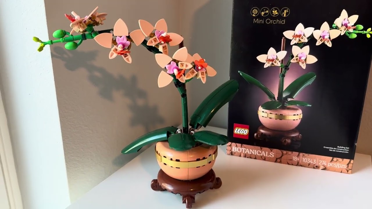 LEGO Botanicals Mini Orchid Building Set My 12 Yr Old Daughter Loved Building 