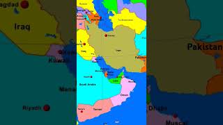 Iran geography map #iran #upsc #ias #ssc #railway #shorts