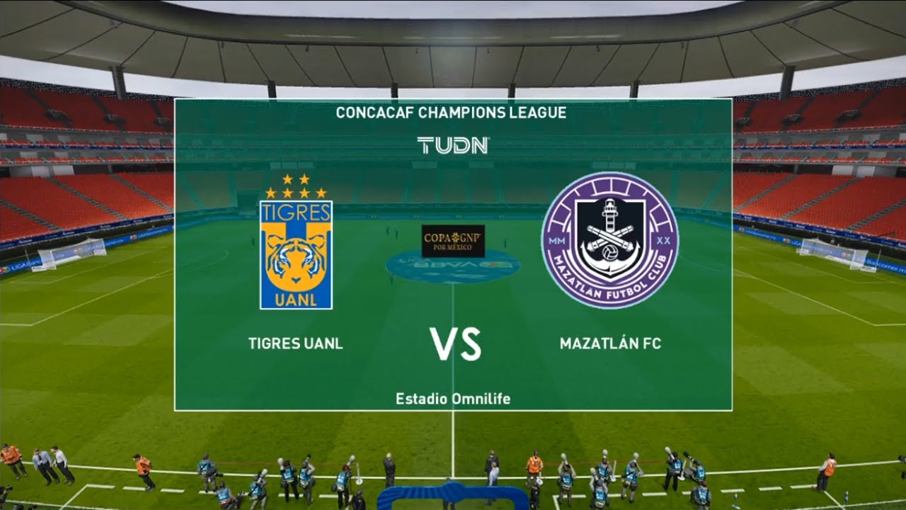 PES 2020 | TIGRES vs MAZATLAN | Copa GNP por México | PESAztk Patch ...