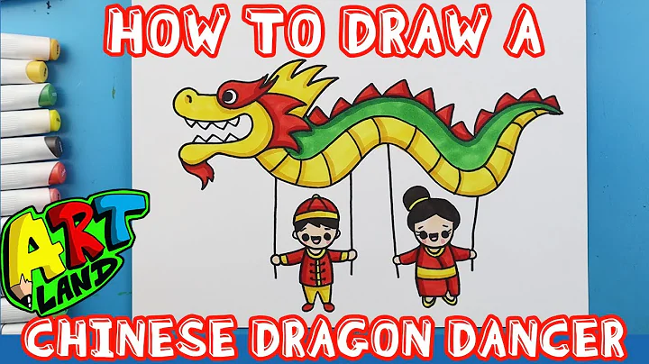 How to Draw a CHINESE DRAGON DANCER!!