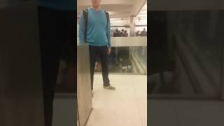 BART locked accessible swing gate