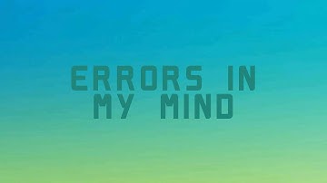 ErrOrs In mY mInd